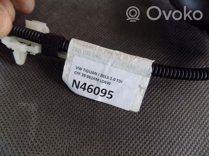 Volkswagen Tiguan Faisceau de câbles hayon de coffre 5N0971148BL