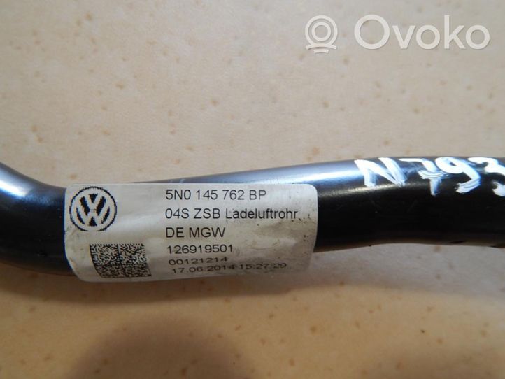 Volkswagen Tiguan Tubo flessibile del liquido di raffreddamento del motore 5N0145762BP