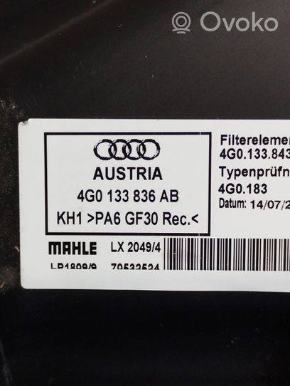 Audi A6 S6 C7 4G Coperchio scatola del filtro dell’aria 4G0133836AB