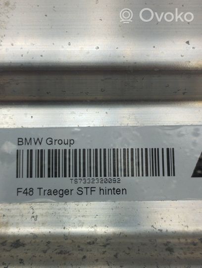 BMW X1 F48 F49 Poutre de soutien de pare-chocs arrière 7332320