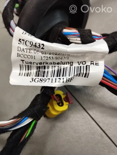 Volkswagen Arteon Front door wiring loom/harness boot 3G8971121BF