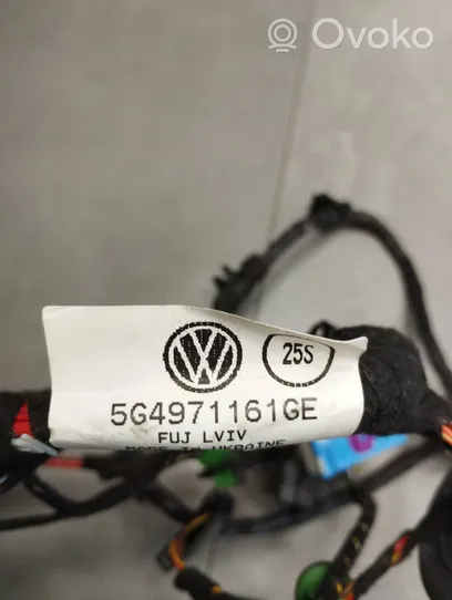 Volkswagen Golf VII Faisceau de câblage de porte avant 5G4971161GE