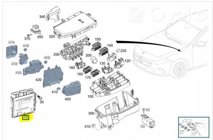 Mercedes-Benz C W204 Calculateur moteur ECU A2769007500