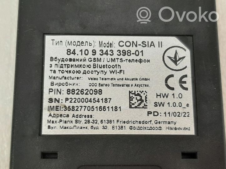 BMW 7 G11 G12 Moduł / Sterownik Bluetooth 9343398