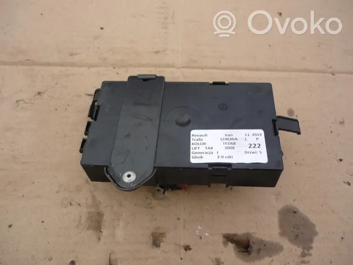 Renault Trafic I Unité de commande, module ECU de moteur 