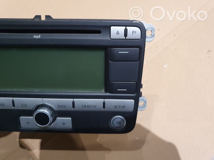 Volkswagen Golf V Unité principale radio / CD / DVD / GPS 1K0035191DX