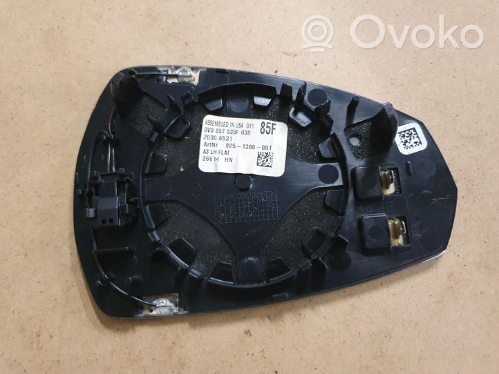 Audi A3 S3 8V Wing mirror glass 8V0857535F