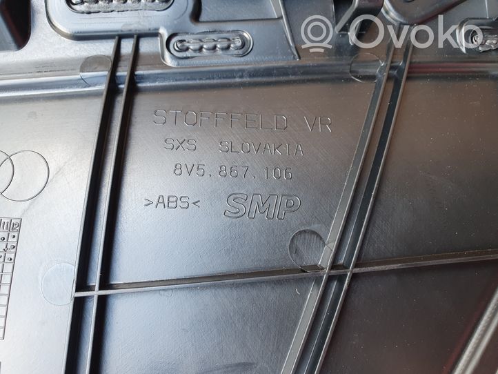 Audi A3 S3 8V Garniture de panneau carte de porte avant 8V5867106