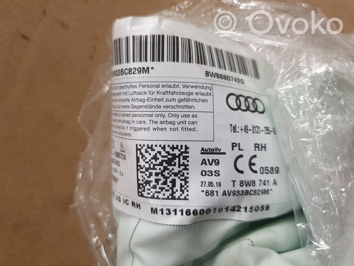 Audi A5 Stogo oro pagalvė (užuolaida) 8W8880742G