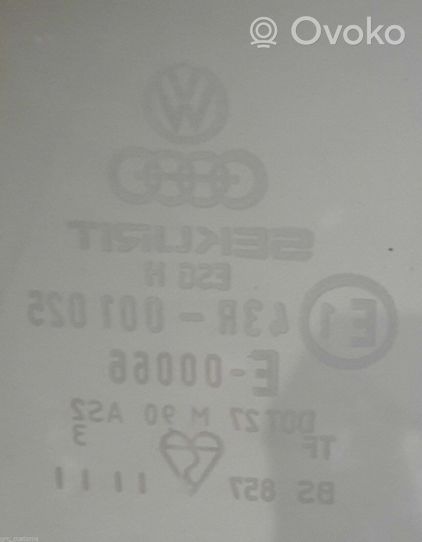 Volkswagen Jetta I Vetro del deflettore posteriore 173845215