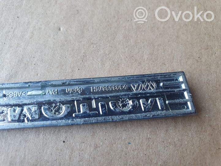 Volkswagen Golf VII Manufacturers badge/model letters 5G9853675H