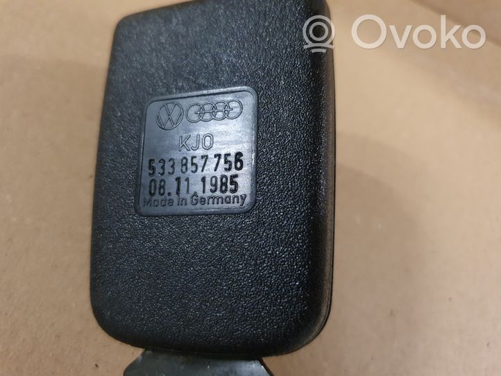 Volkswagen Scirocco Boucle de ceinture de sécurité avant 533857756