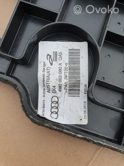 Porsche Macan Coperchio/tappo della scatola vassoio della batteria 4M0863080A