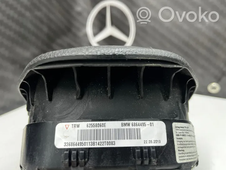 BMW 3 F30 F35 F31 Poduszka powietrzna Airbag kierownicy 6864495