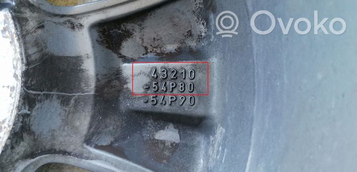 Suzuki Swift Обод (ободья) колеса из легкого сплава R 17 4321054P80