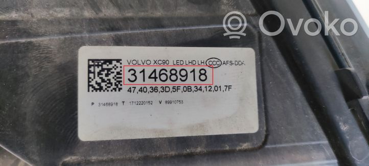 Volvo XC90 Lampa przednia 31468918