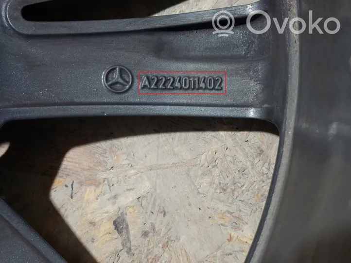 Mercedes-Benz S AMG W222 Felgi aluminiowe R19 A2224011402