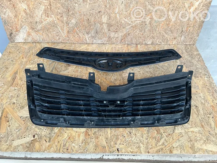 Subaru Forester SK Grille calandre supérieure de pare-chocs avant 