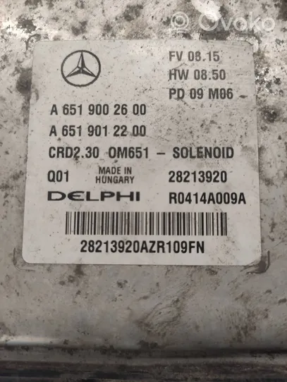 Mercedes-Benz Sprinter W906 Veidrodelių valdymo blokas A6519002600