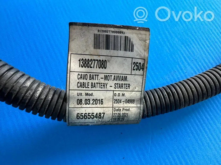 Citroen Jumper Cable positivo (batería) 1388277080