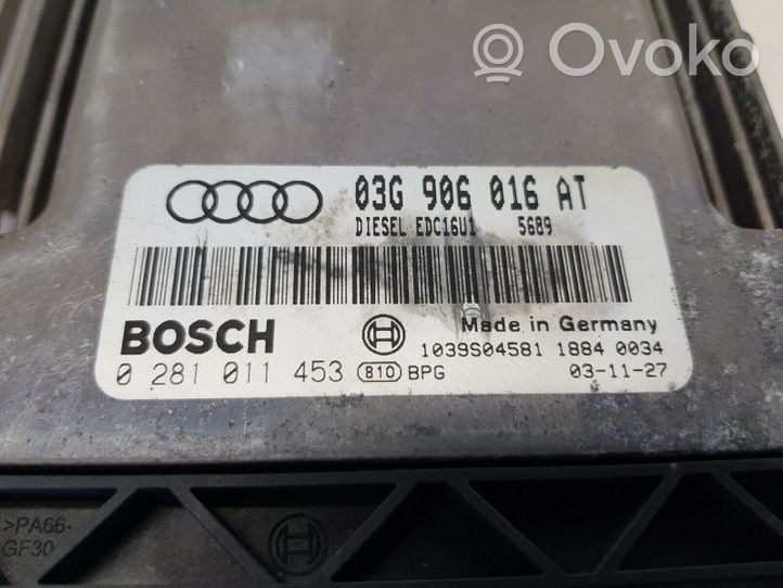 Audi A3 S3 8P Centralina/modulo motore ECU 03G906016AT