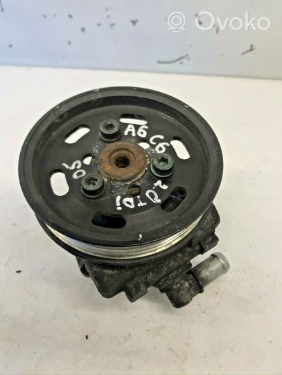 Audi A6 S6 C6 4F Ohjaustehostimen pumppu 4FO145155E