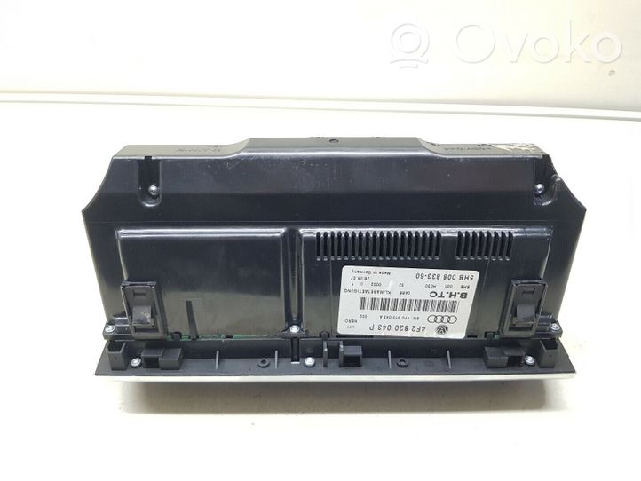 Audi A6 S6 C6 4F Panel klimatyzacji 4F2820043P