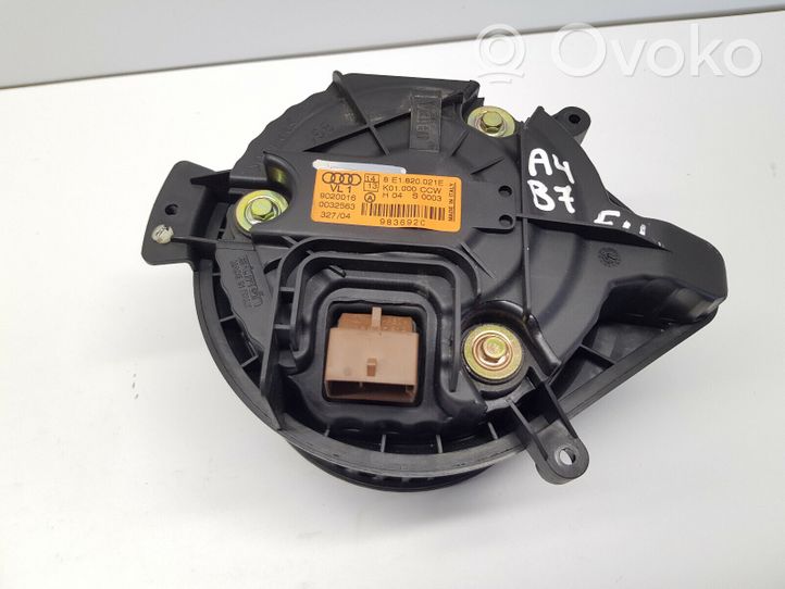 Audi A4 S4 B7 8E 8H Pulseur d'air habitacle 8E1820021E