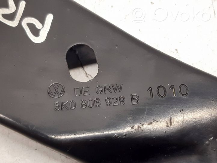Volkswagen Golf VI Jäähdyttimen kehyksen suojapaneeli 5K0806929B