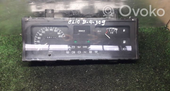 Renault Clio I Compteur de vitesse tableau de bord 