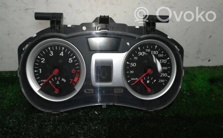 Renault Clio III Compteur de vitesse tableau de bord 