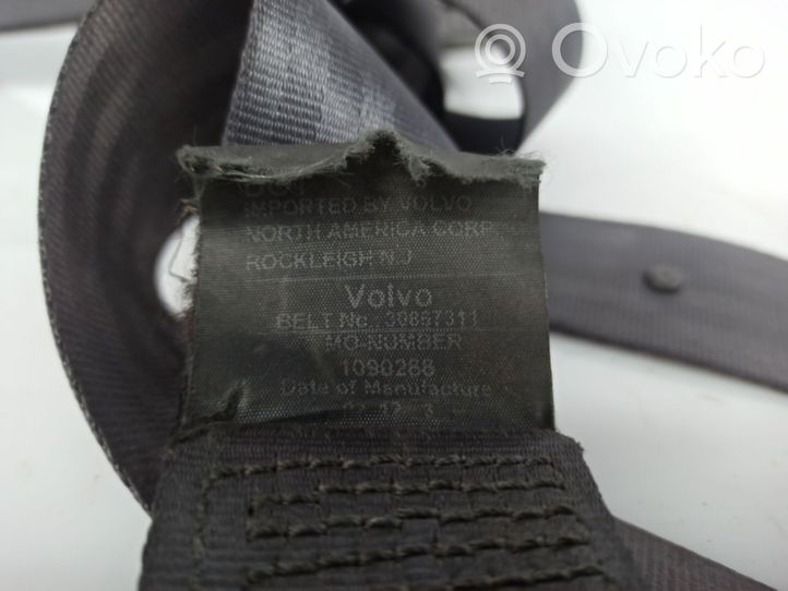 Volvo S40, V40 Third row seat belt 