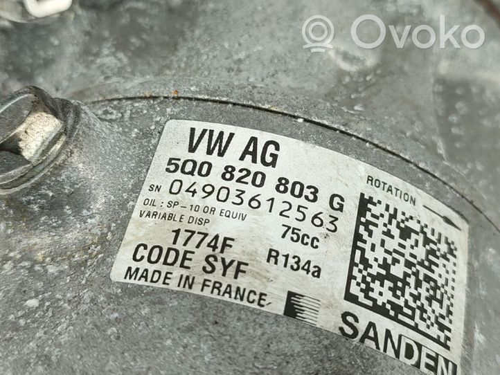 Volkswagen Polo V 6R Compressore aria condizionata (A/C) (pompa) 