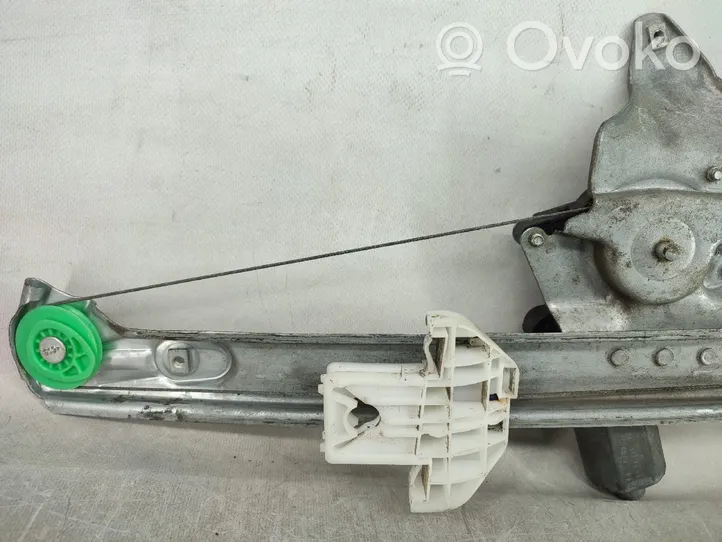 Jaguar X-Type Rear window lifting mechanism without motor 