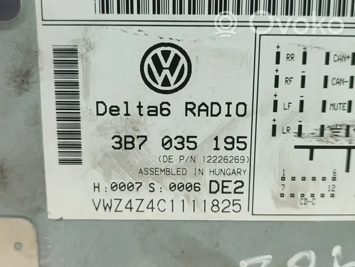 Volkswagen Golf IV Unità principale autoradio/CD/DVD/GPS 
