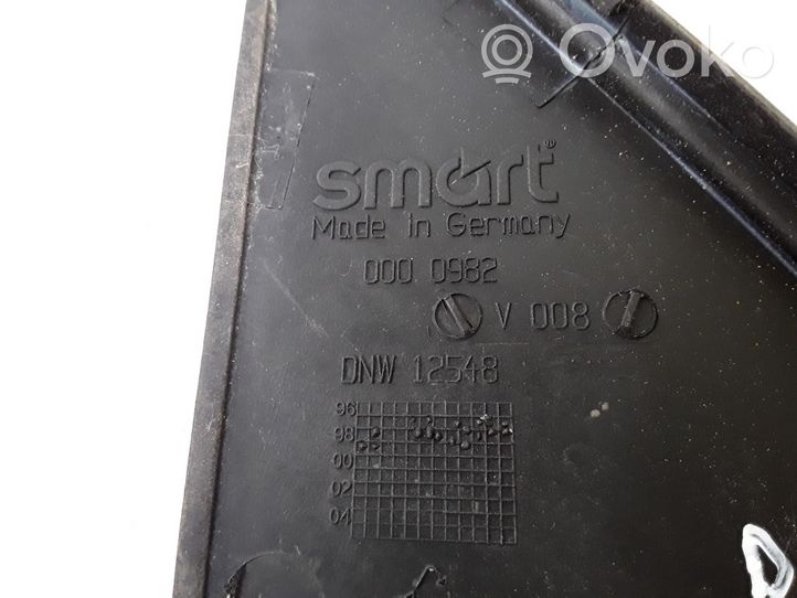 Smart ForTwo I Obudowa lusterka zewnętrznego drzwi 0000982V008