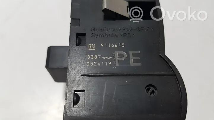 Opel Combo B Przełącznik świateł 9116615