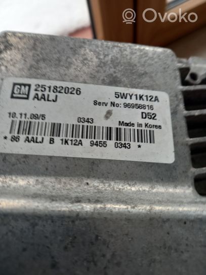 Chevrolet Spark Sterownik / Moduł ECU 25182026