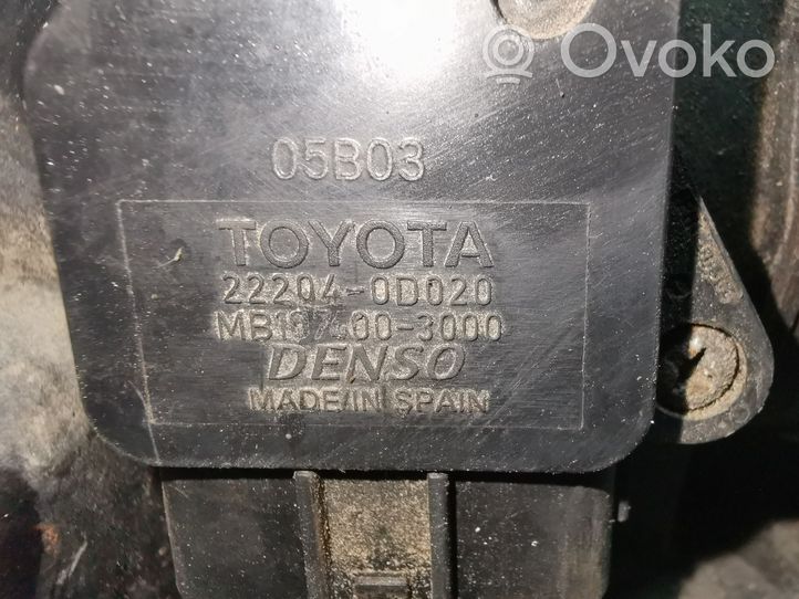 Toyota Avensis T220 Ilmamassan virtausanturi 178940D010