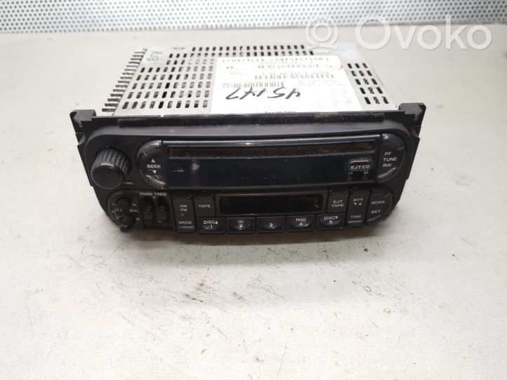 Dodge Grand Caravan Radio/CD/DVD/GPS-pääyksikkö 05064042AB