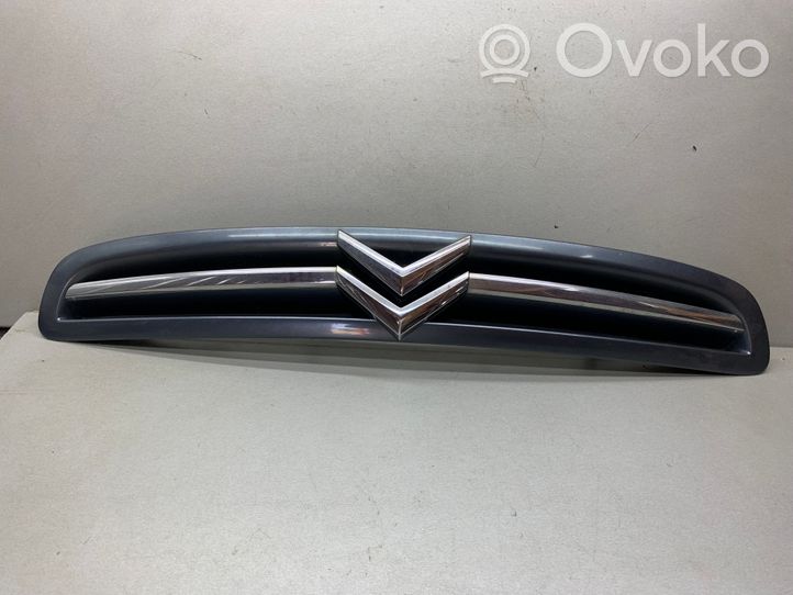 Citroen Xsara Picasso Grille calandre supérieure de pare-chocs avant 9650059377