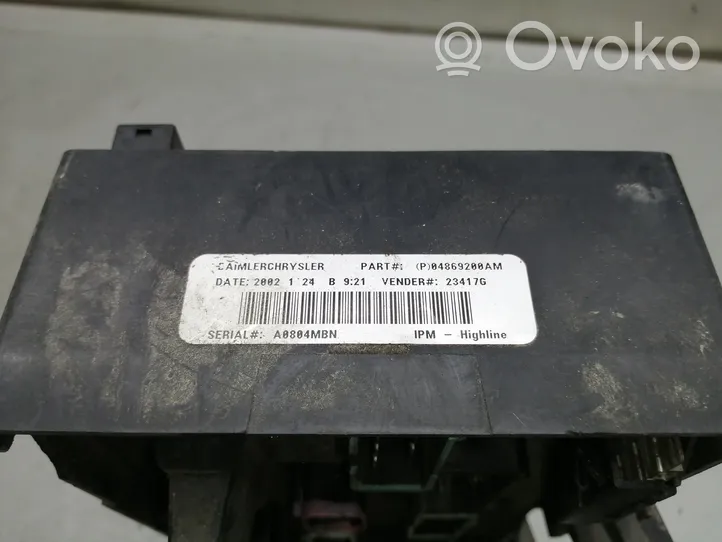 Chrysler Voyager Module de fusibles P04869200AM