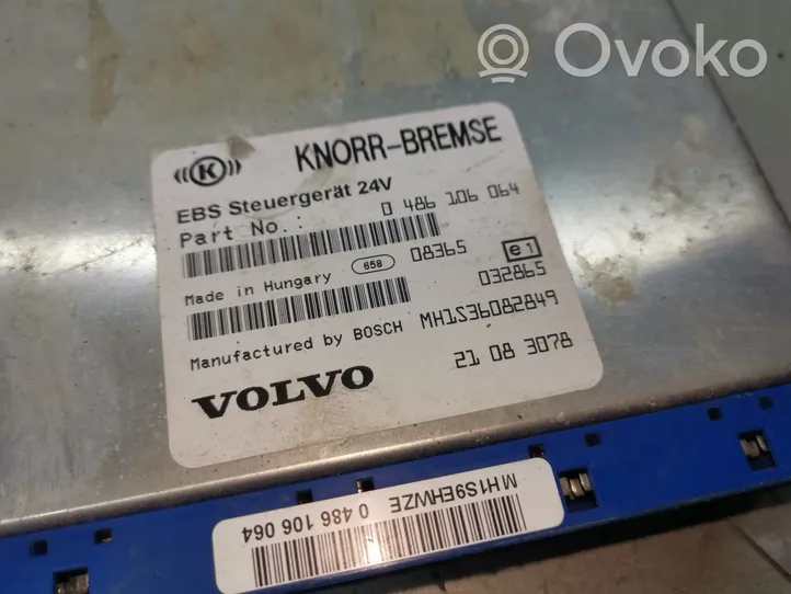 Volvo 440 Jarrujärjestelmän ohjainlaite/moduuli 0486106064