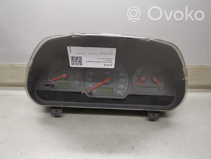 Volvo S40, V40 Compteur de vitesse tableau de bord 30638545