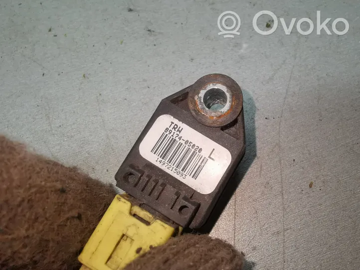 Toyota Avensis T250 Sensor impacto/accidente para activar Airbag 8983102020