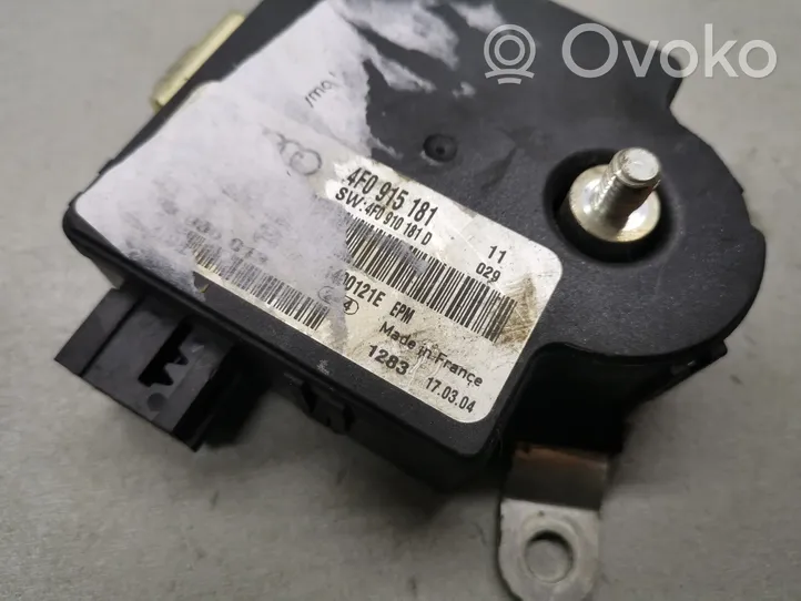 Audi A6 S6 C6 4F Module de contrôle de batterie 4F0915181