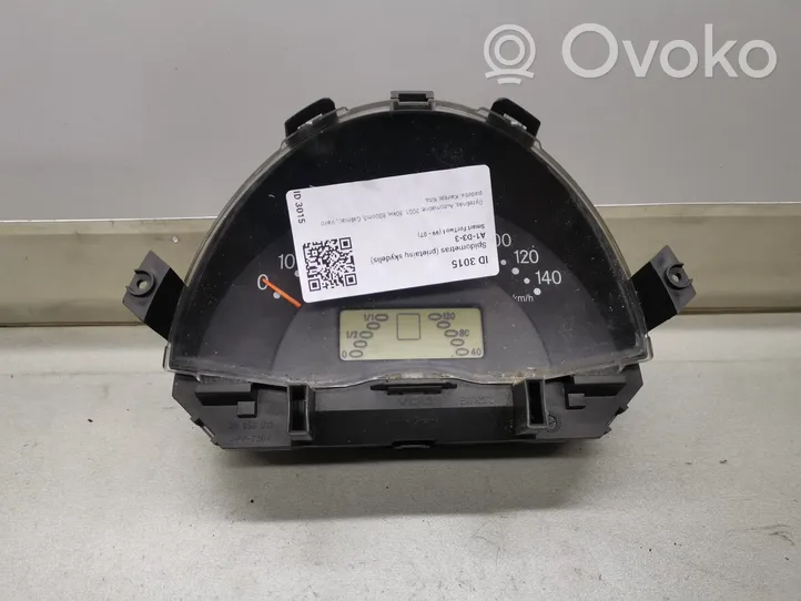 Smart ForTwo I Nopeusmittari (mittaristo) MCC0001184