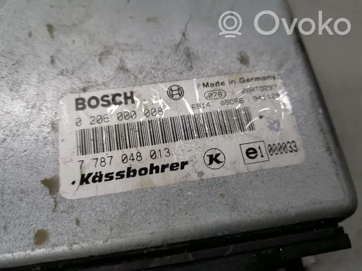 Volvo 440 Calculateur moteur ECU 0206000008