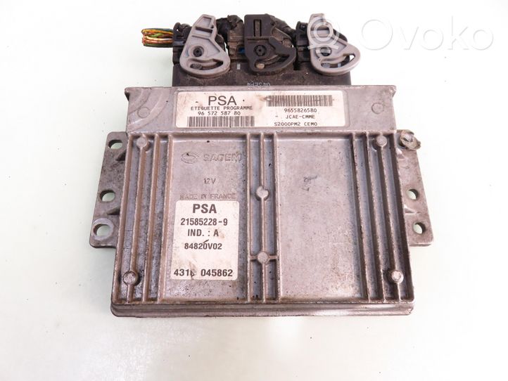 Citroen Xsara Picasso Calculateur moteur ECU 9655826580