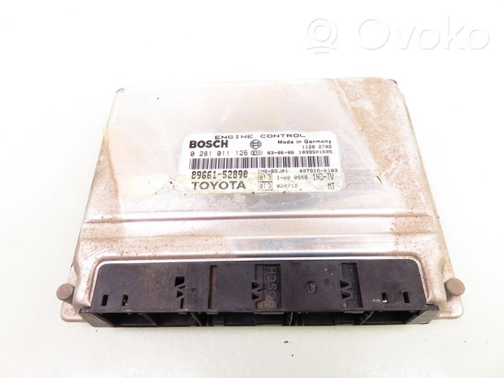 Toyota Yaris Sterownik / Moduł ECU 8966152890